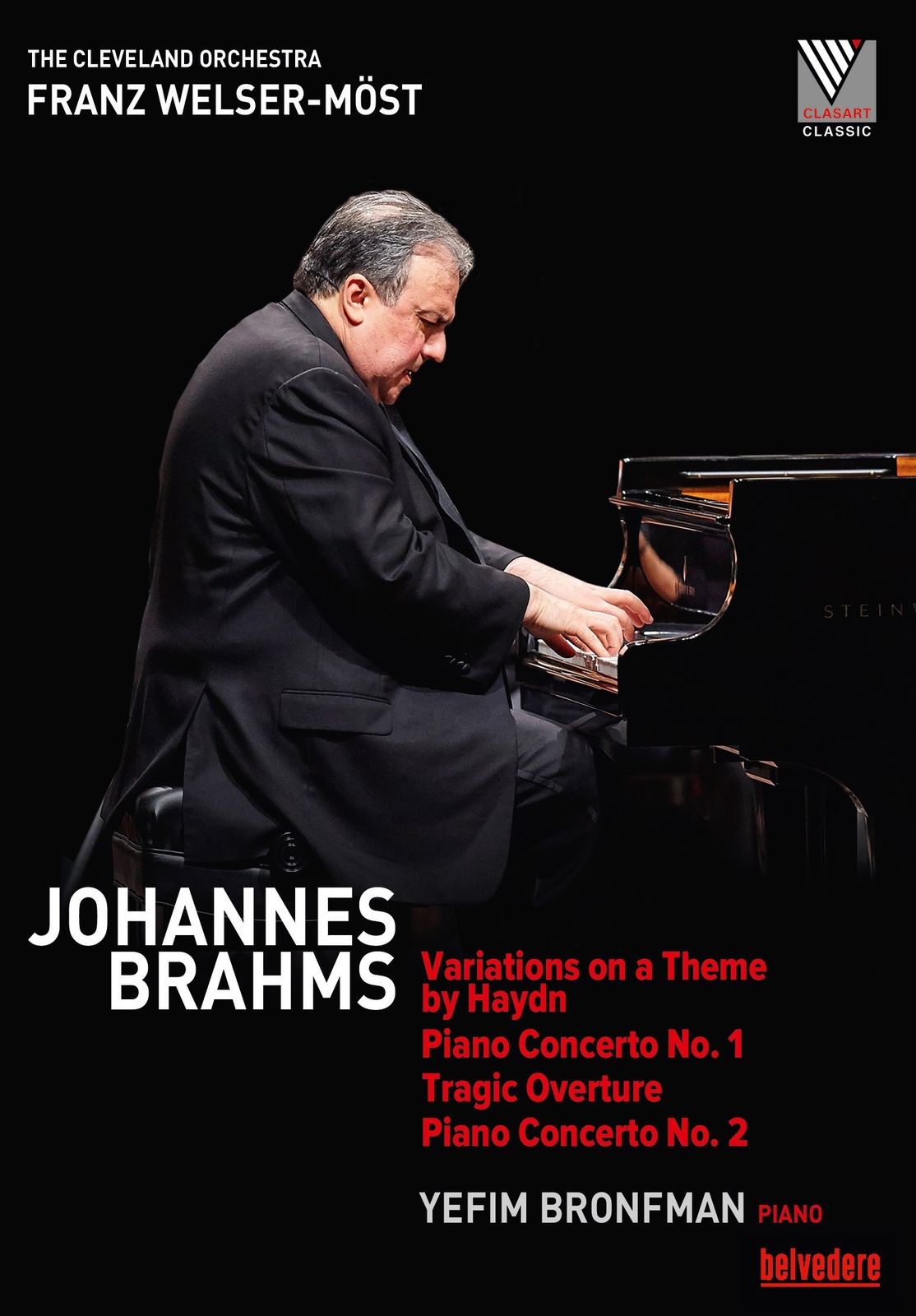 Brahms: Variationen/Klavierkonzert 1 & 2 (DVD)