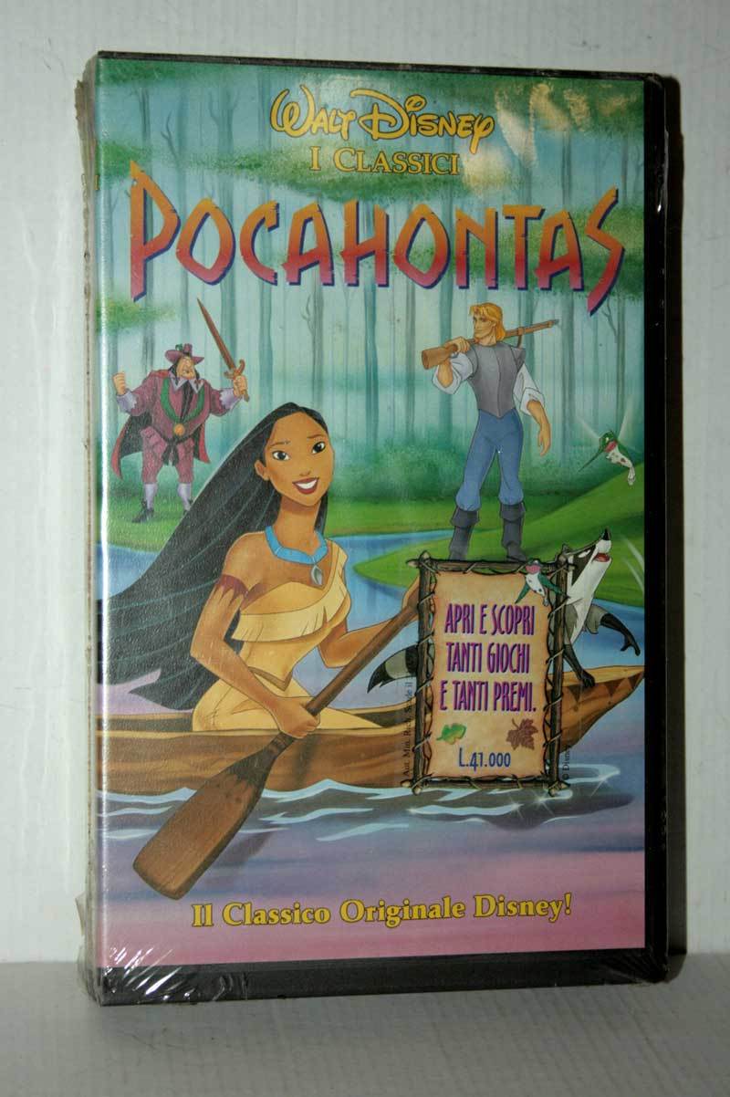 POCAHONTAS FILM NUOVO VHS VERSIONE ITALIANA GS2 42596