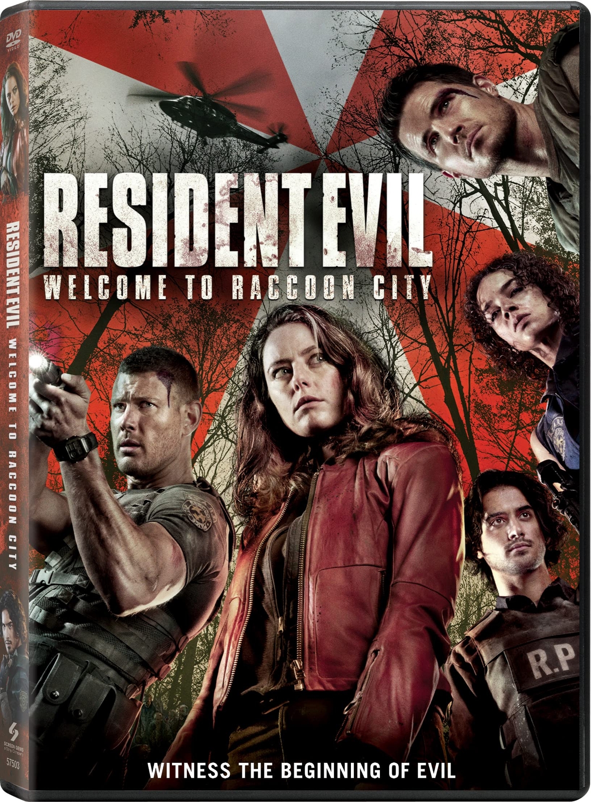 Resident Evil: Welcome To Raccoon City (DVD) Kaya Scodelario Hannah John-Kamen