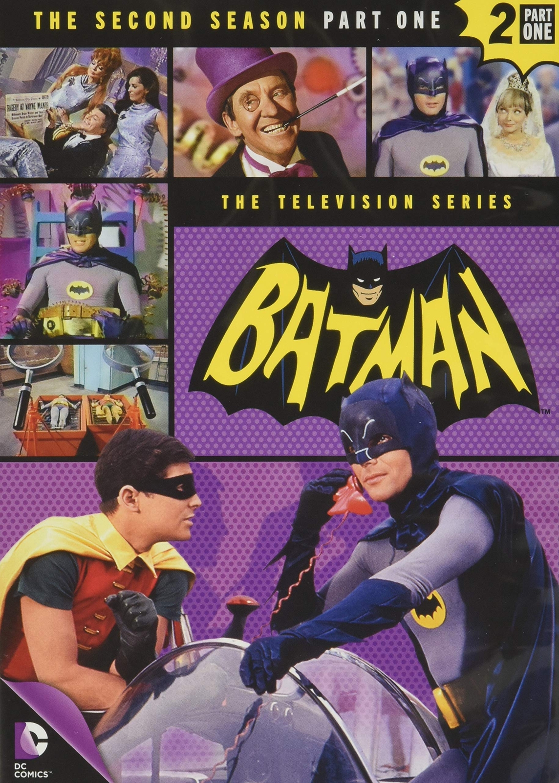 Batman: Season 2 Part One (DVD) Adam West Burt Ward Alan Napier