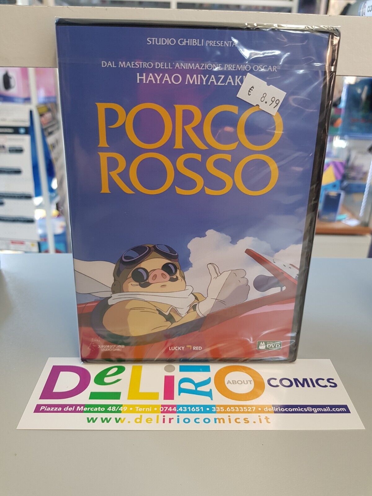DVD PORCO ROSSO SCONTO 5%