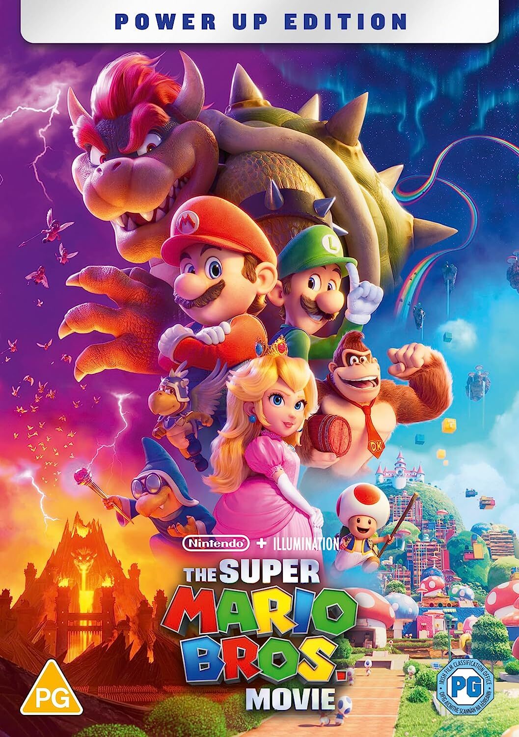 The Super Mario Bros. Movie (DVD) Anya Taylor-Joy Brian Tyler Charlie Day
