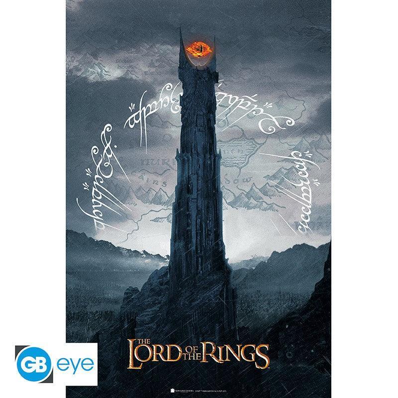 IL SIGNORE DEGLI ANELLI - Poster "Sauron tower" 61x91,5 cm