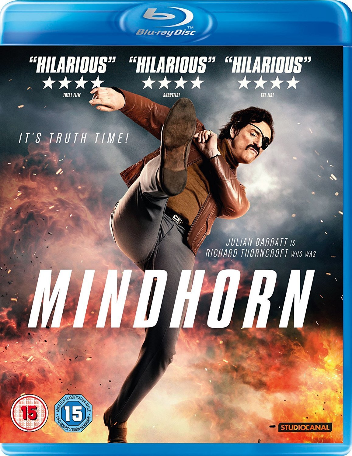 Mindhorn (Blu-ray) Julian Barratt Essie Davis Andrea Riseborough Harriet Walter