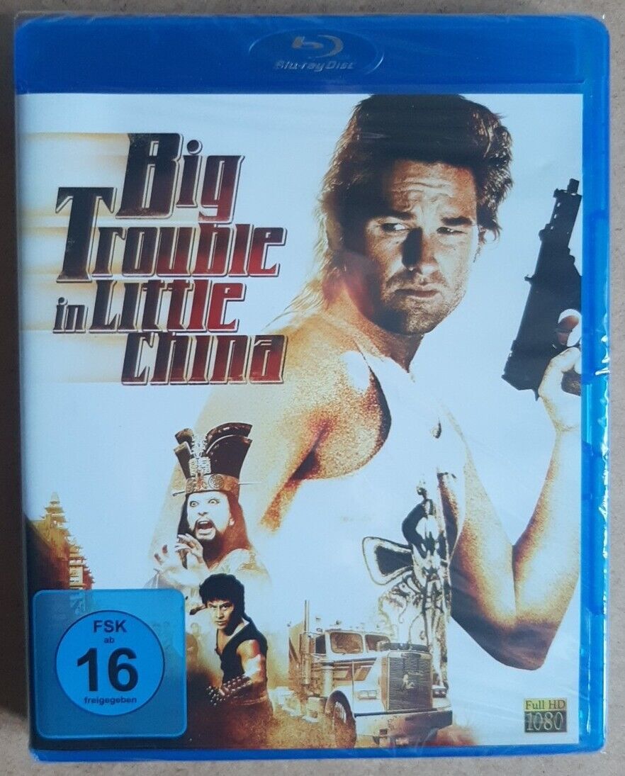 Grosso guaio a Chinatown 1986 BLU RAY Import Audio Italiano Raro John Carpenter