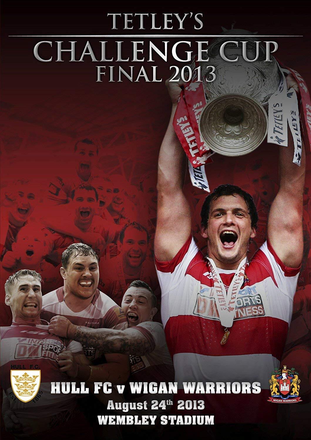 Tetley's Challenge Cup Final 2013 - (Collector's Edition) Hull FC v Wigan  (DVD)