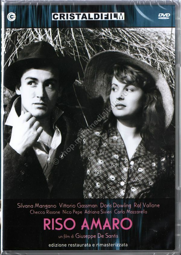 RISO AMARO (1949) Silvana Mangano - DVD NUOVO