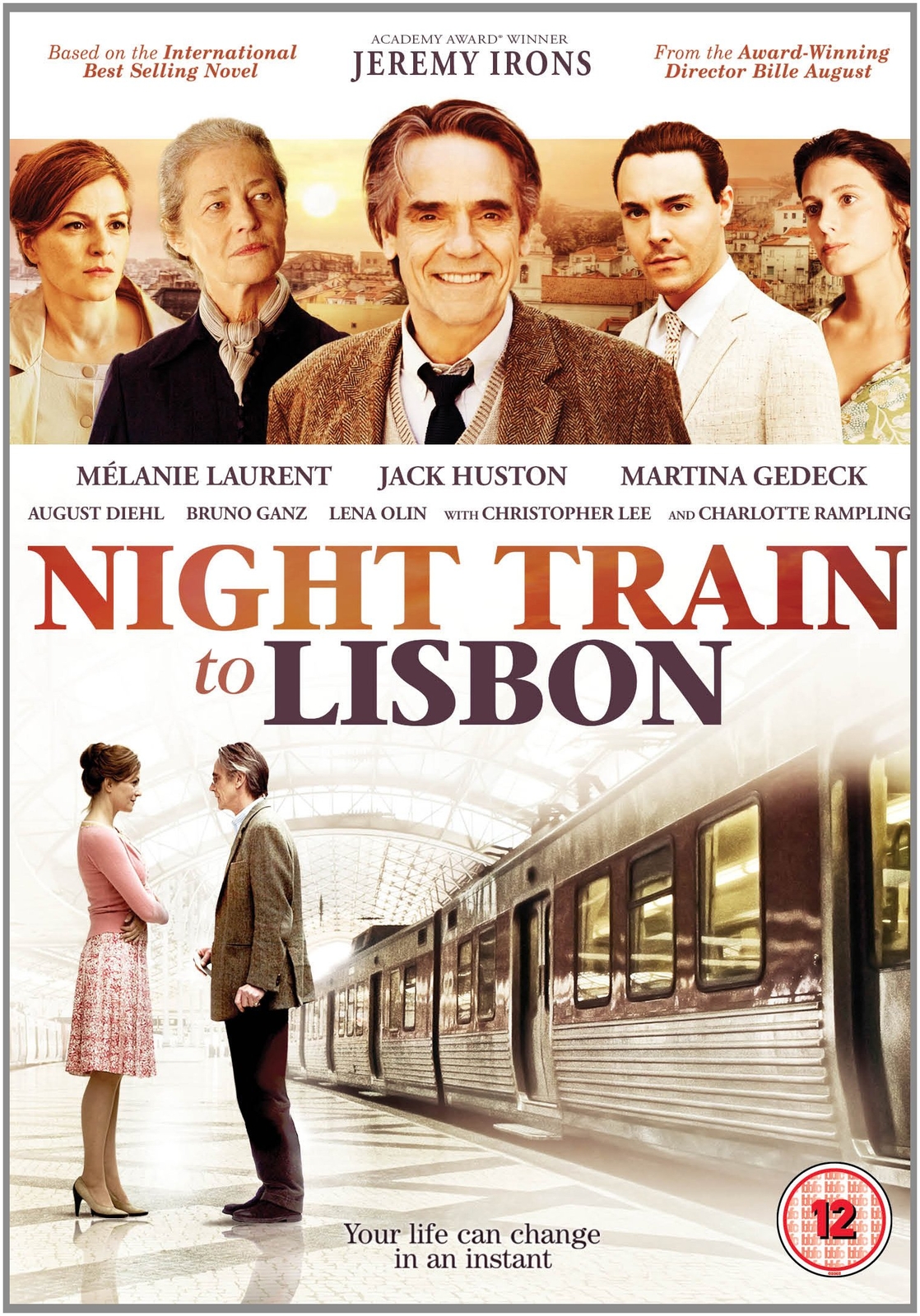 Night Train To Lisbon (DVD) Jeremy Irons Mélanie Laurent Jack Huston