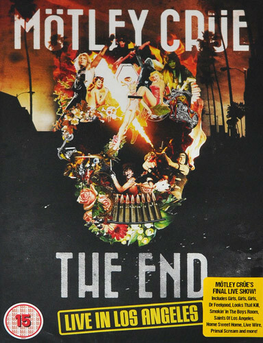 Mötley Crüe ‎the End Live In Los Angeles DVD (Eagle Vision) Nuovo e Sigillato
