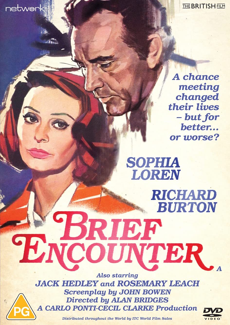 Brief Encounter (DVD) Richard Burton Sophia Loren Jack Hedley Rosemary Leach