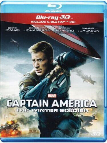 Blu-ray *** CAPTAIN AMERICA THE WINTER SOLDIER 3D + 2D ***