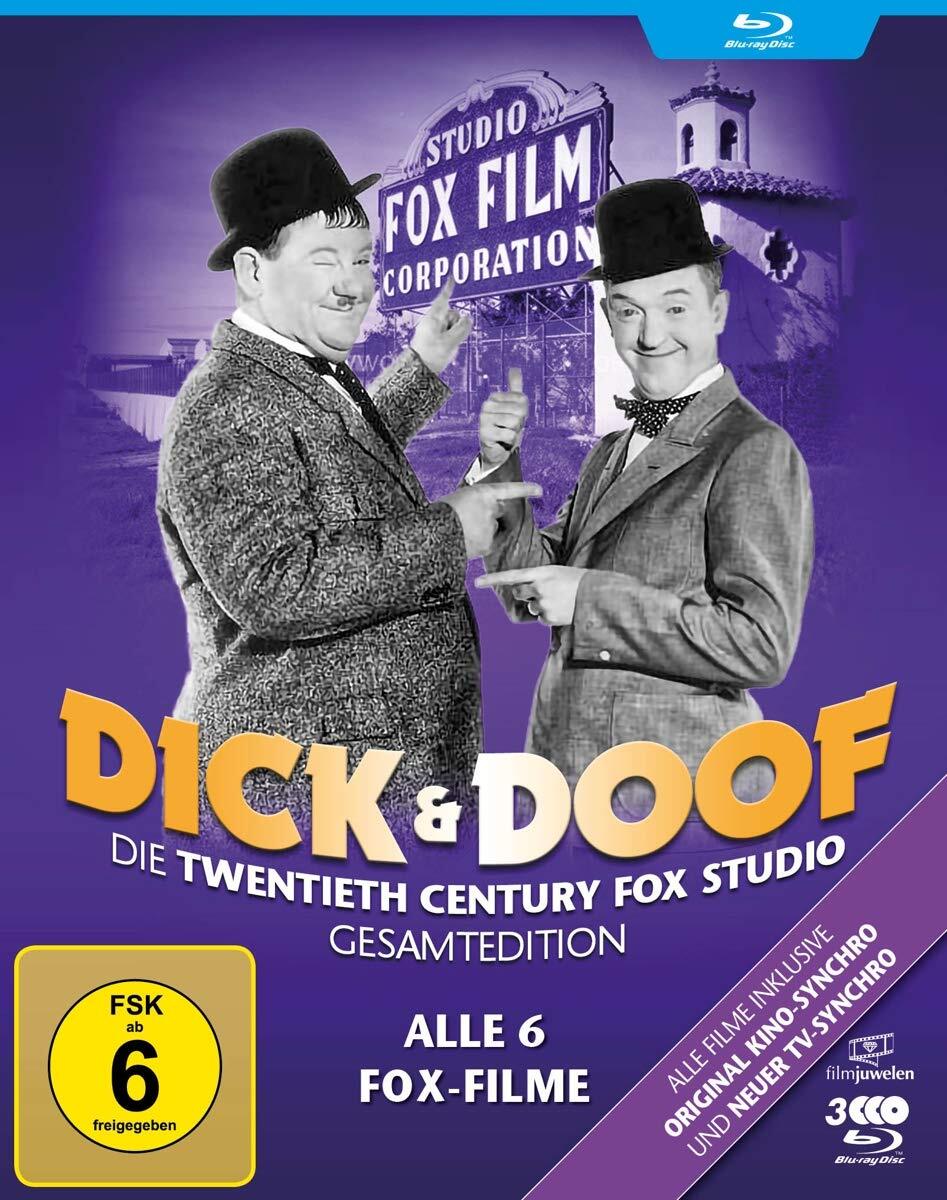 Dick und Doof - Die Fox-Studio-Gesamtedition (Alle 6 Fox-Filme). 2 Blu (Blu-ray)