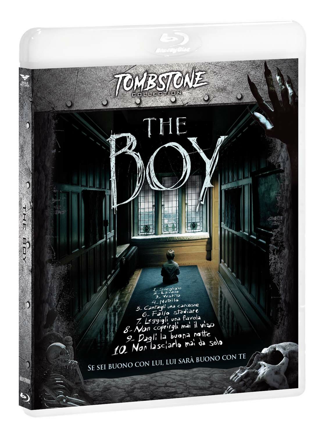 THE BOY  TOMBSTONE  - BLU RAY  HORROR