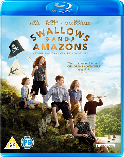 Swallows and Amazons (Blu-ray) Dane Hughes Orla Hill Teddie-Rose Malleson-Allen