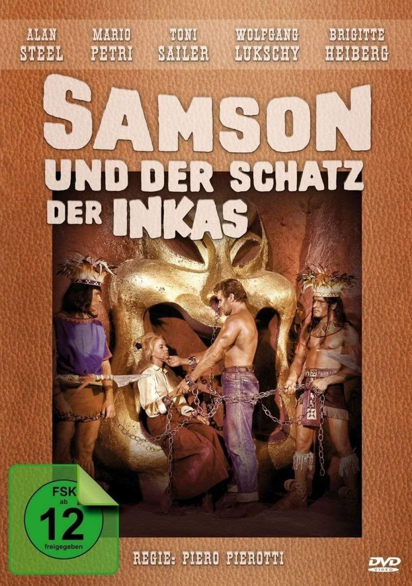 Samson und der Schatz der Inkas - filmjuwelen (DVD) Alan Steel Toni Sailer