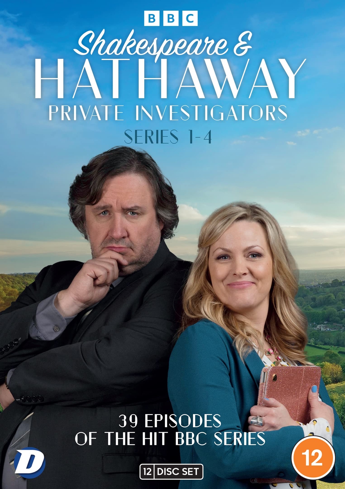 Shakespeare & Hathaway: Private Investigators Series 1/2/3/4 (DVD) Mark Benton