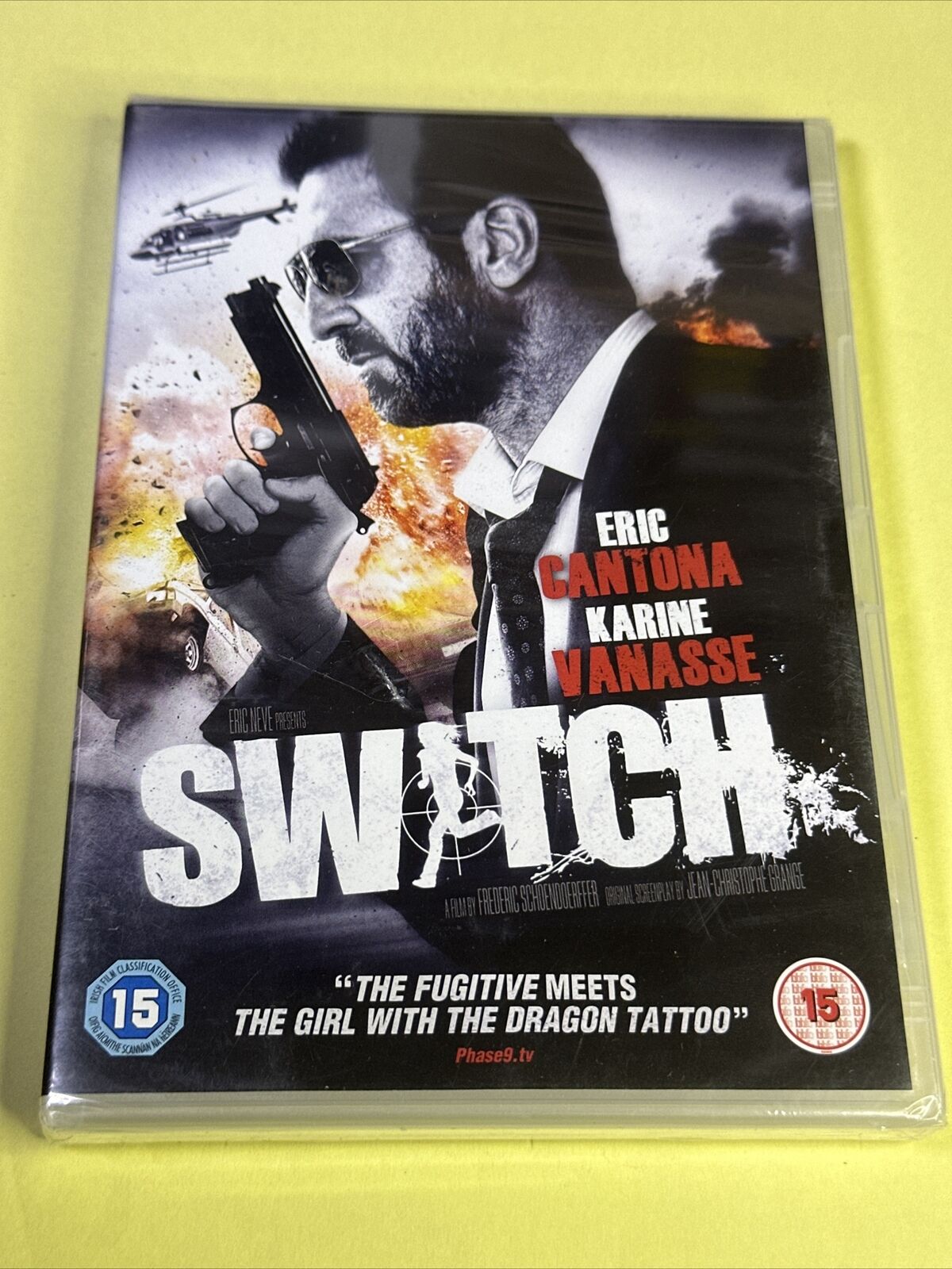 NEW SEALED DVD ENG SWITCH ERIC CANTONA  KARINE VANASSE