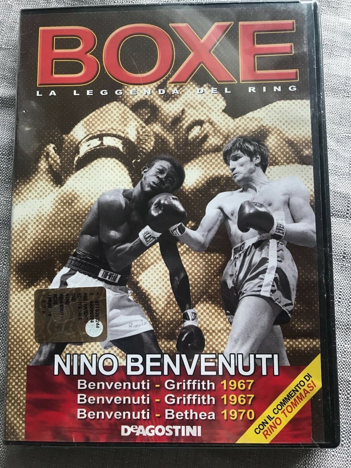 BOXE LA LEGGENDA DEL RING NINO BENVENUTI DVD EDITORIALE NUOVO SIGILLATO ☆
