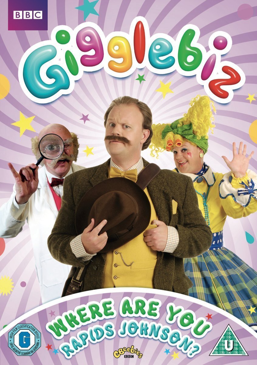 Gigglebiz: Where Are You Rapids Johnson? (DVD) Justin Fletcher