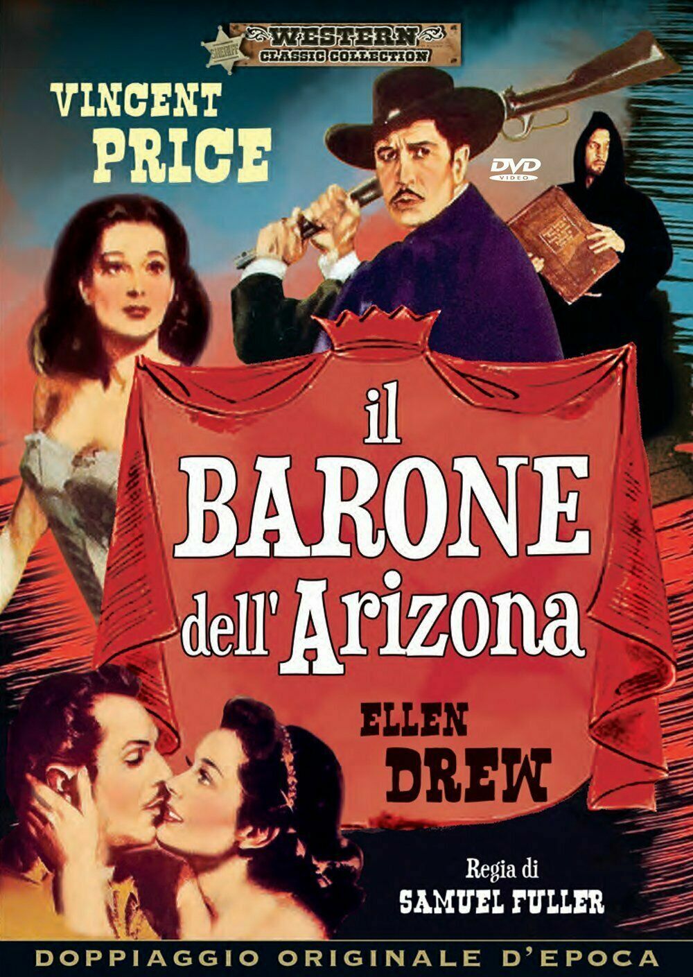 IL BARONE DELL'ARIZONA Con Vincent Price DVD NUOVO