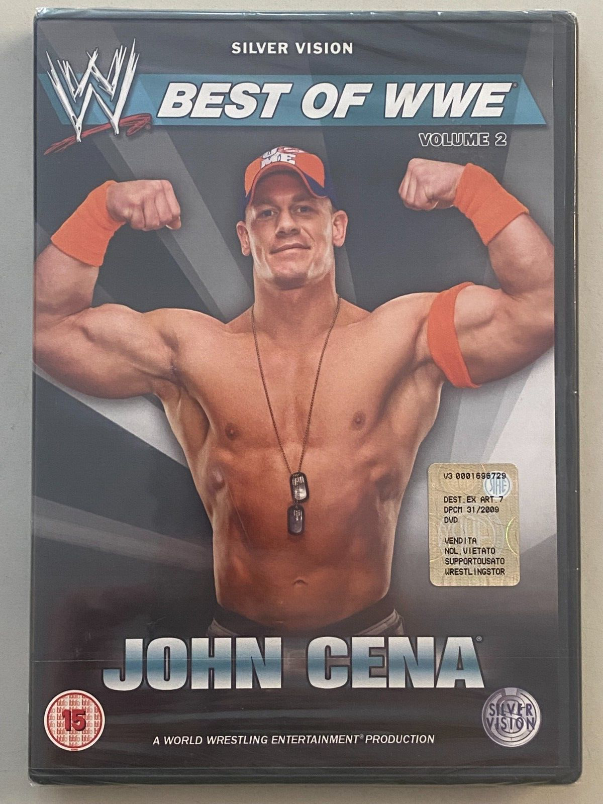 DVD BEST OF WWE VOLUME 2 JOHN CENA Silver Vision Original Release NEW & SEALED