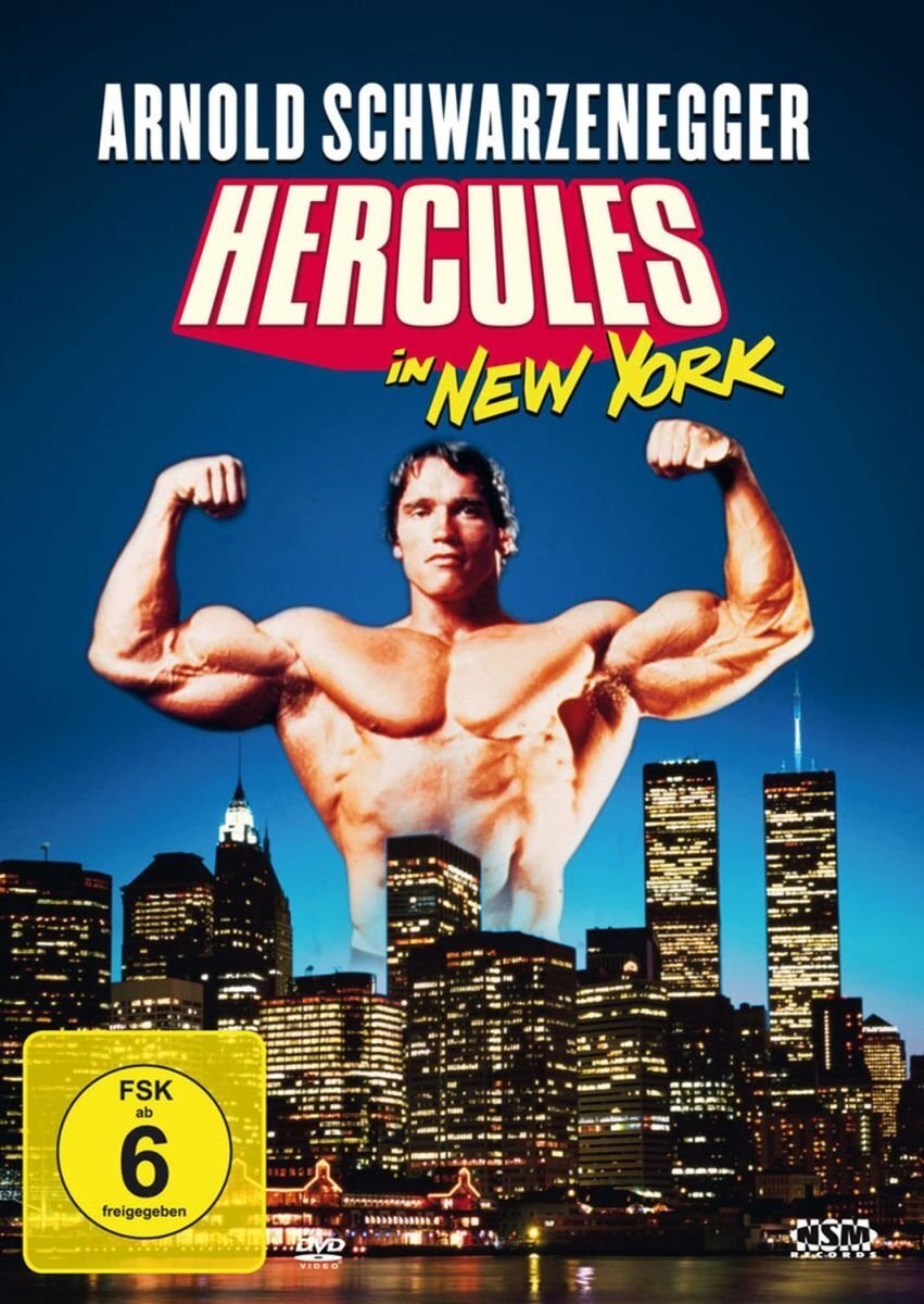 Hercules in New York (DVD) Arnold Schwarzenegger Arnold Stang Taina Elg