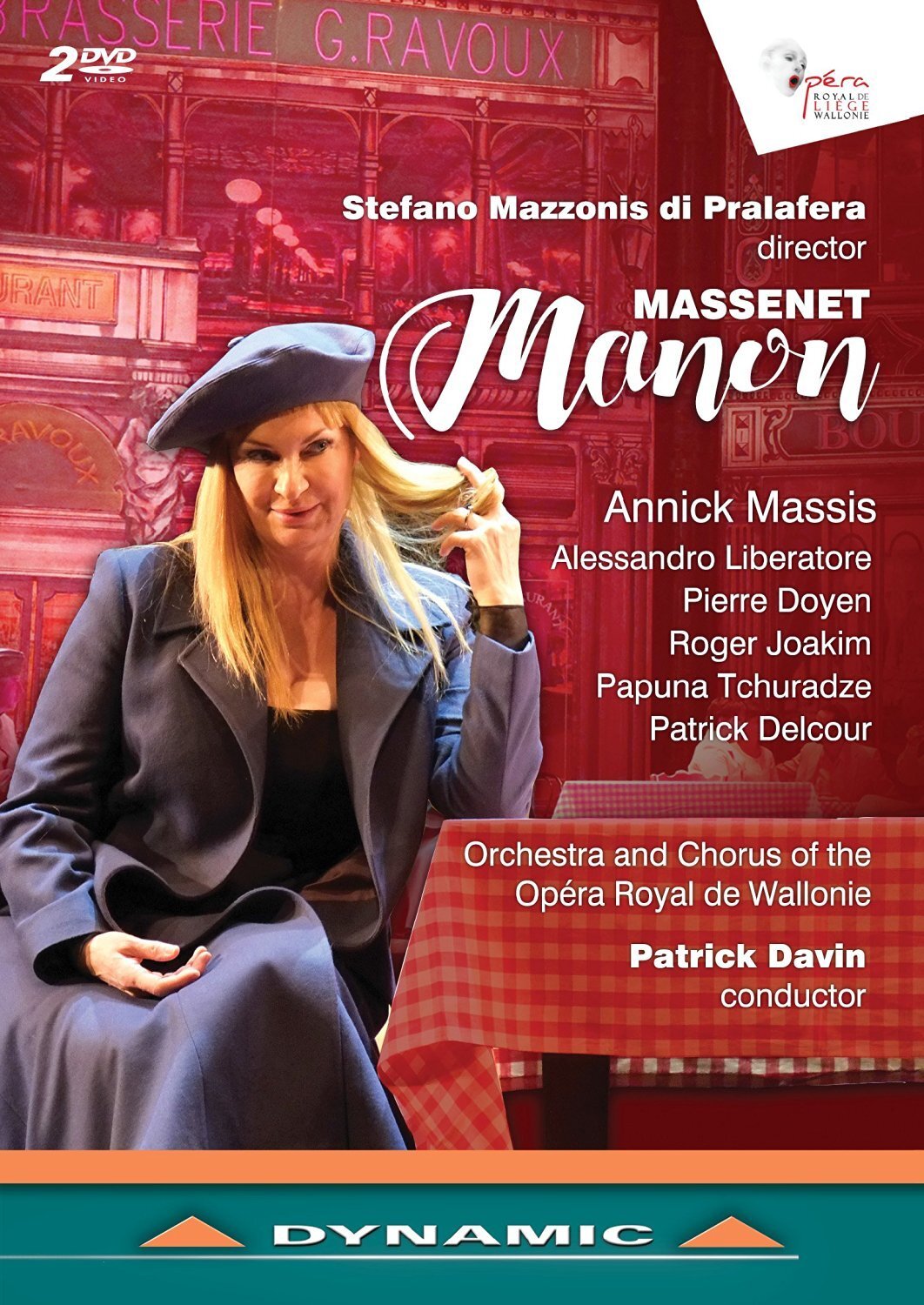 Massenet: Manon (DVD) Papuna Tchuradze Alessandro Liberatore Roger Joakim