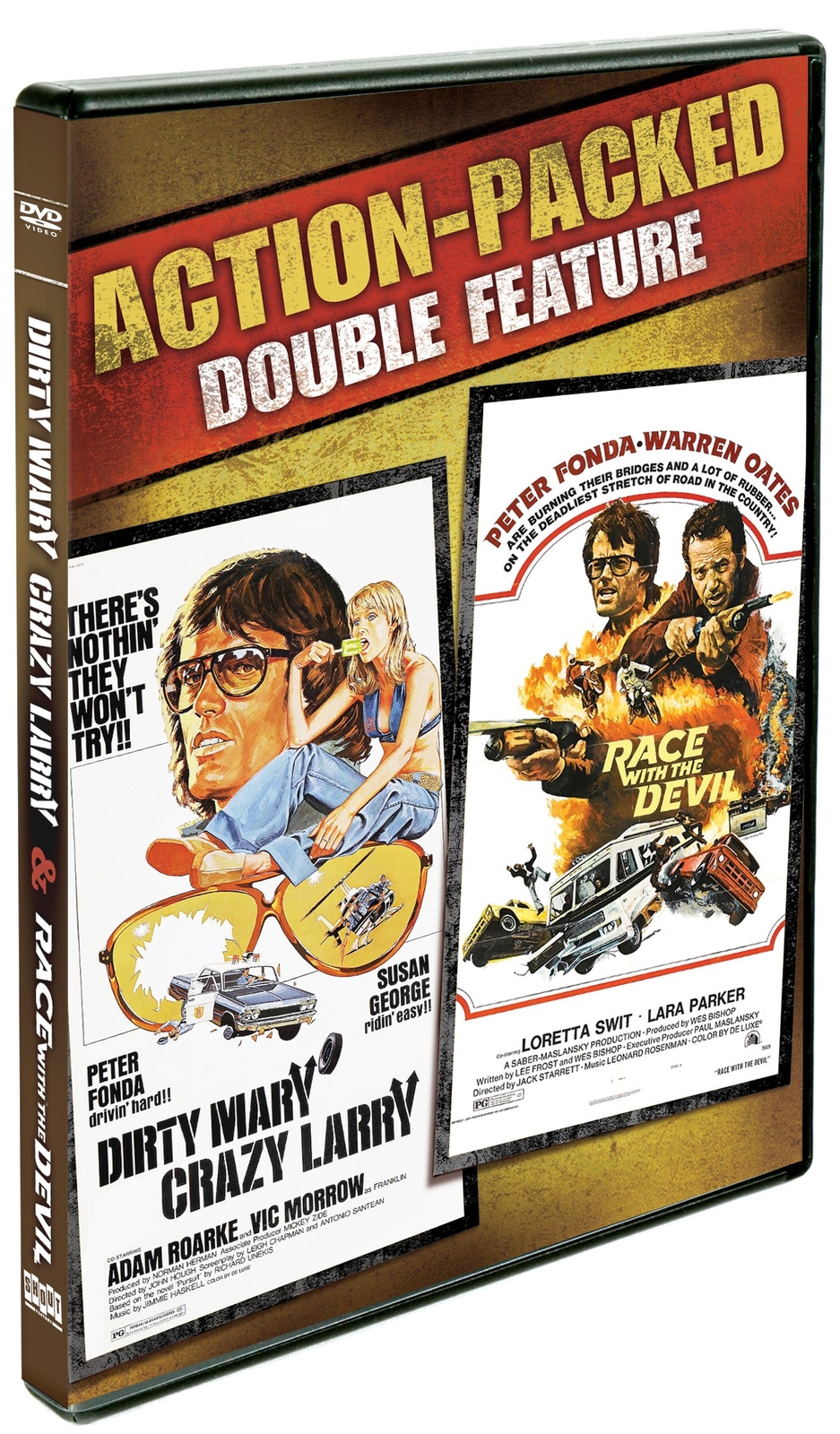 Dirty Mary Crazy Larry / Race With The Devil (DVD) Peter Fonda Warren Oates