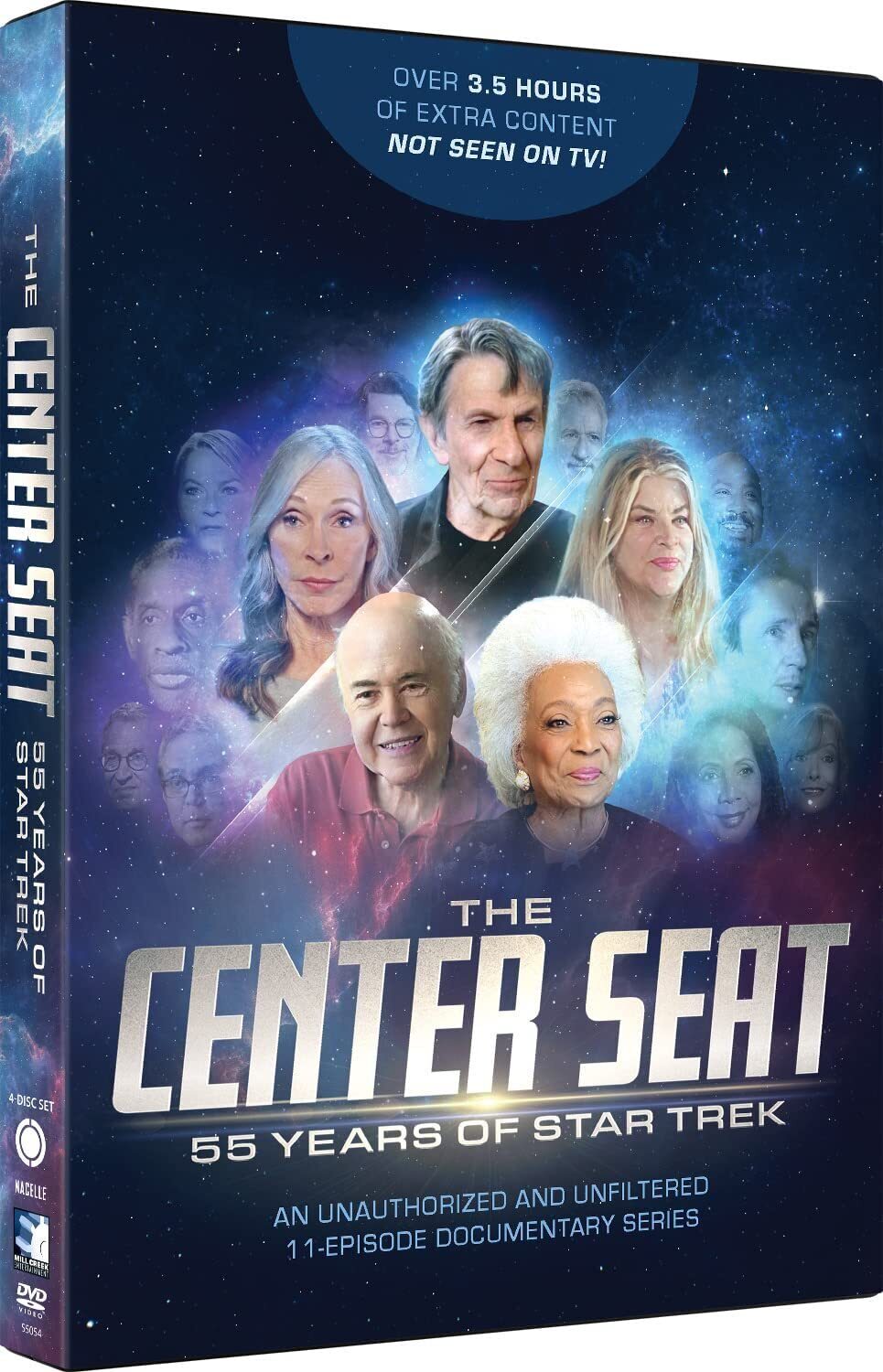 The Center Seat: 55 Years of Star Trek (DVD) Gates McFadden Brent Spiner