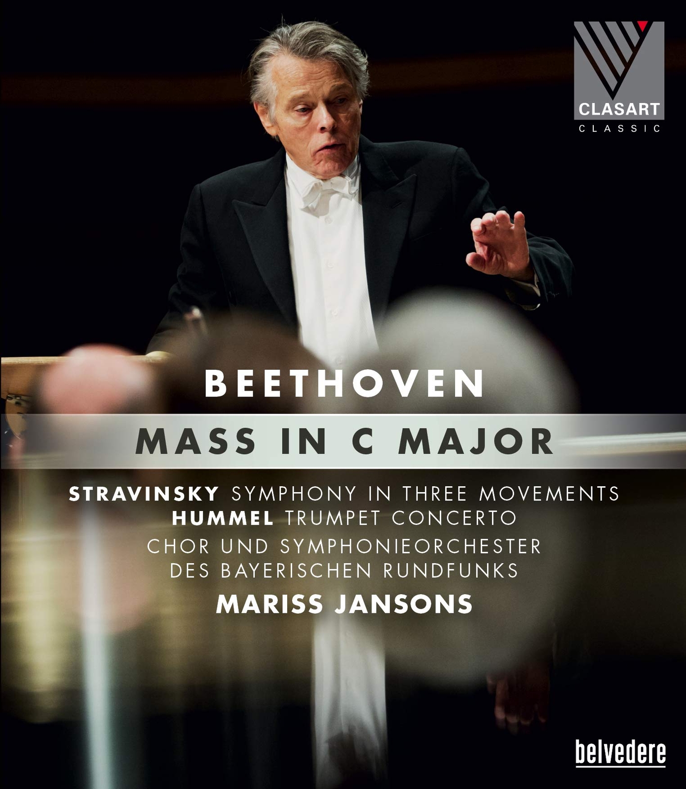 Beethoven: Mass in C Major; Stravinsky: Symphony in Three Movements; H (Blu-ray)
