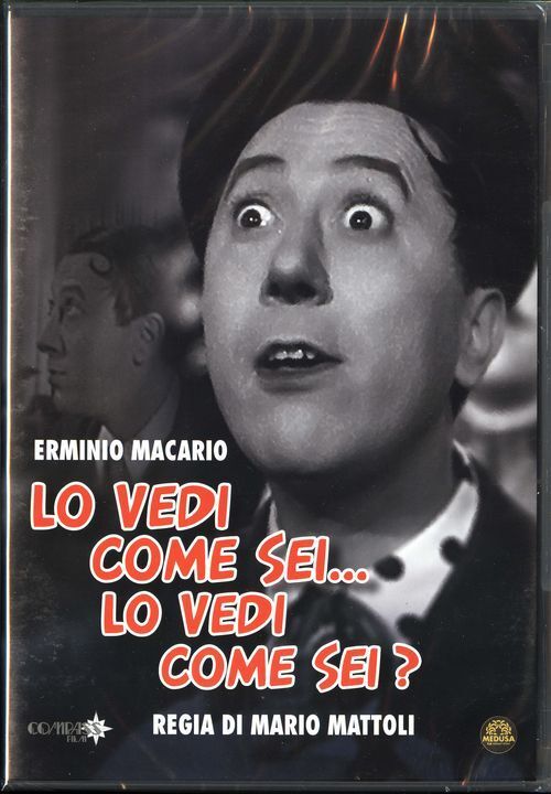 LO VEDI COME SEI LO VEDI COME SEI? (1939 Mario Mattoli) Ermino Macario DVD NUOVO