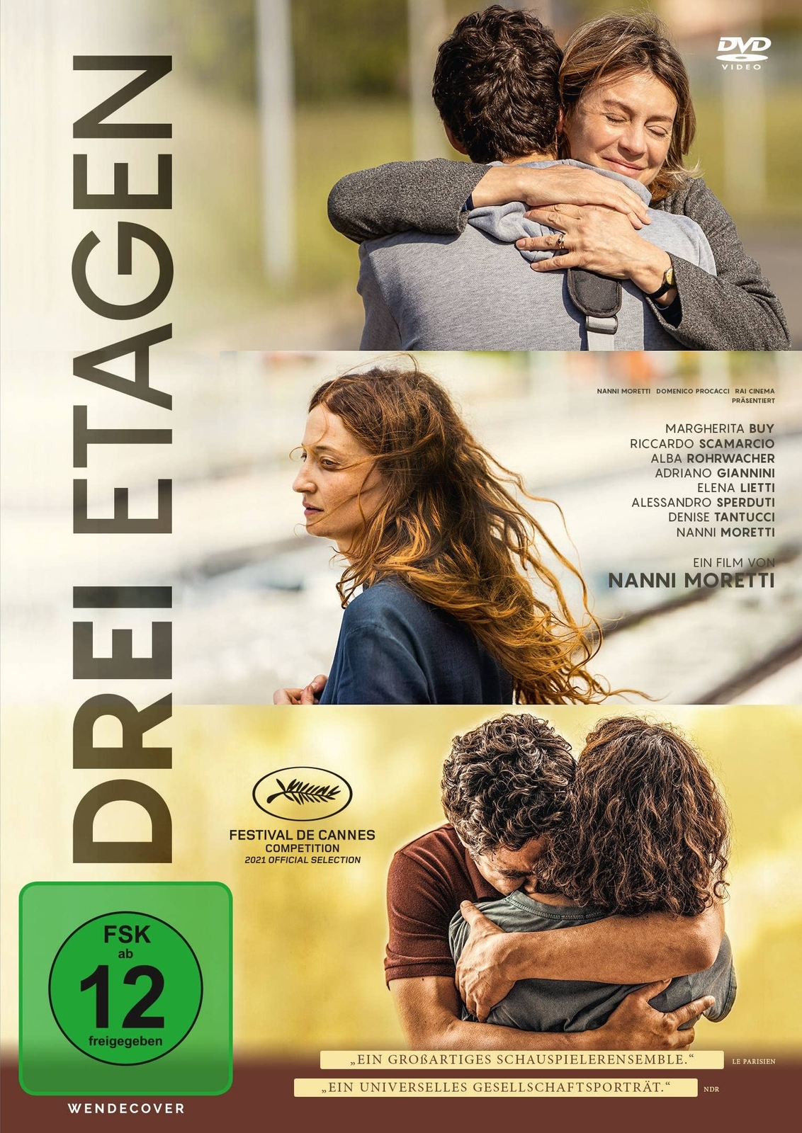 Drei Etagen (DVD) Scamarcio Riccardo Buy Margherita Rohrwacher Alba Giannini