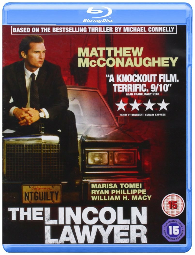 THE LINCOLN LAWYER - 2011 - audio inglese- BLU-RAY IMPORT sigillato [dv38]