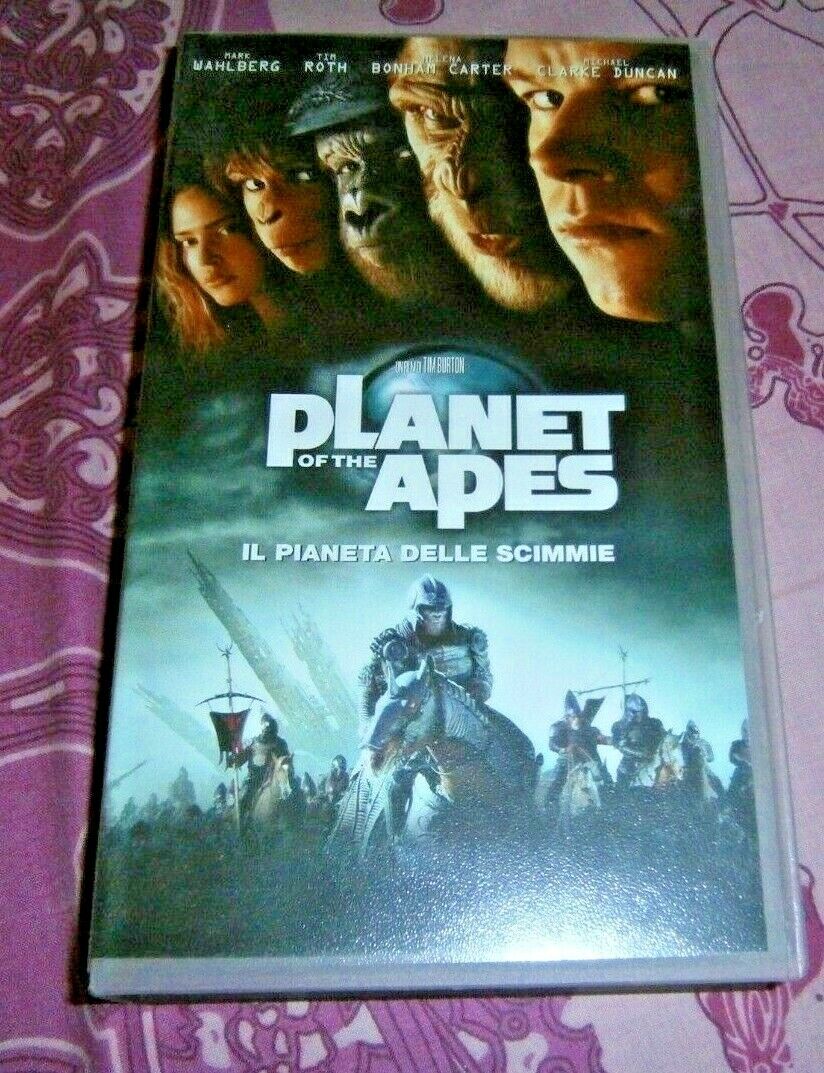VHS ORIGINALE NUOVA  "IL PIANETA DELLE SCIMMIE " ( PLANET OF THE APES ) 22080 SA