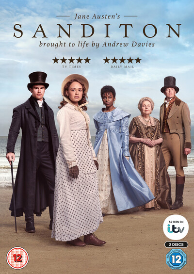 Sanditon (DVD) Crystal Clarke Kate Ashfield Jack Fox Anne Reid Kris Marshall