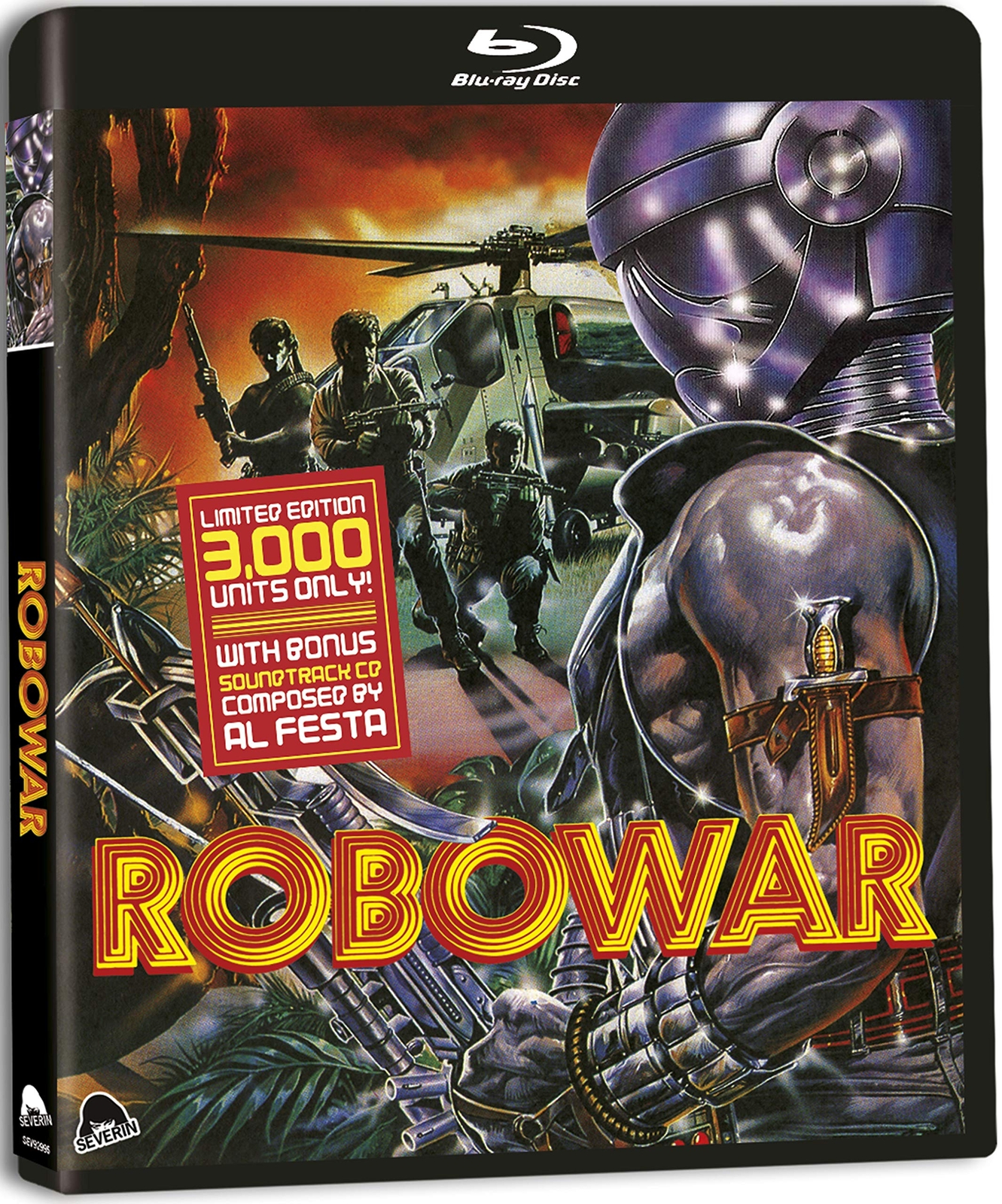 Robowar Limited Edition (Blu-ray) Reb Brown Catherine Hickland Massimo Vanni