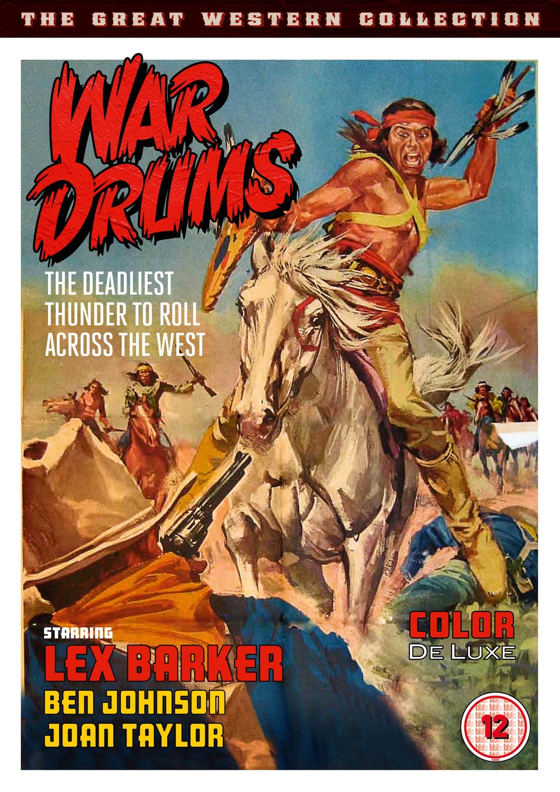 War Drums (DVD) Lex Barker Joan Taylor Ben Johnson
