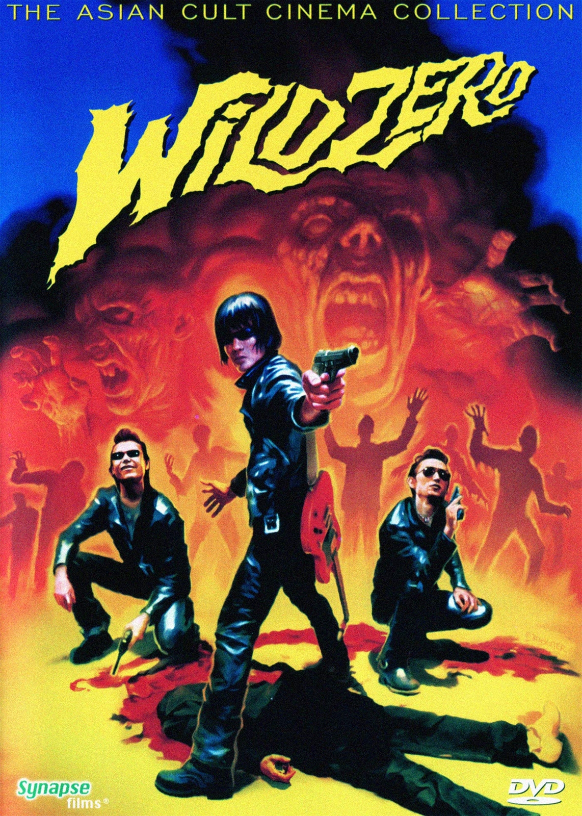 Wild Zero (DVD) Guitar Wolf Drum Wolf Bass Wolf Masashi Endô Kwancharu Shitichai