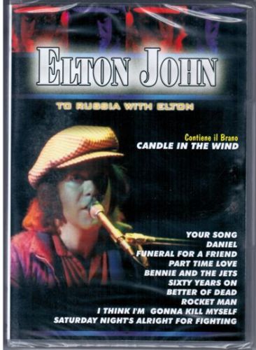 ELTON JOHN " TO RUSSIA WITH ELTON "  11 LIVE HITS - DVD Nuovo Sigillato