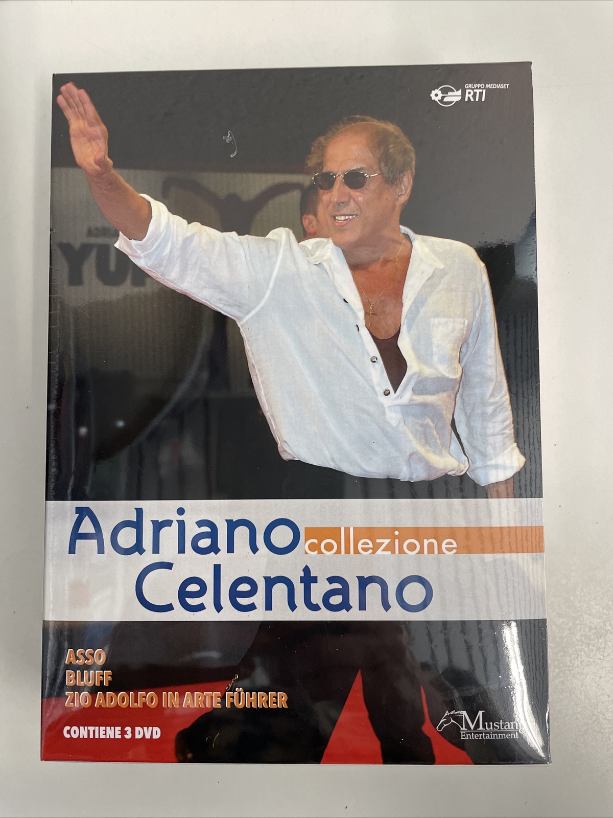 ADRIANO CELENTANO - COFANETTO 3 DVD - NUOVO