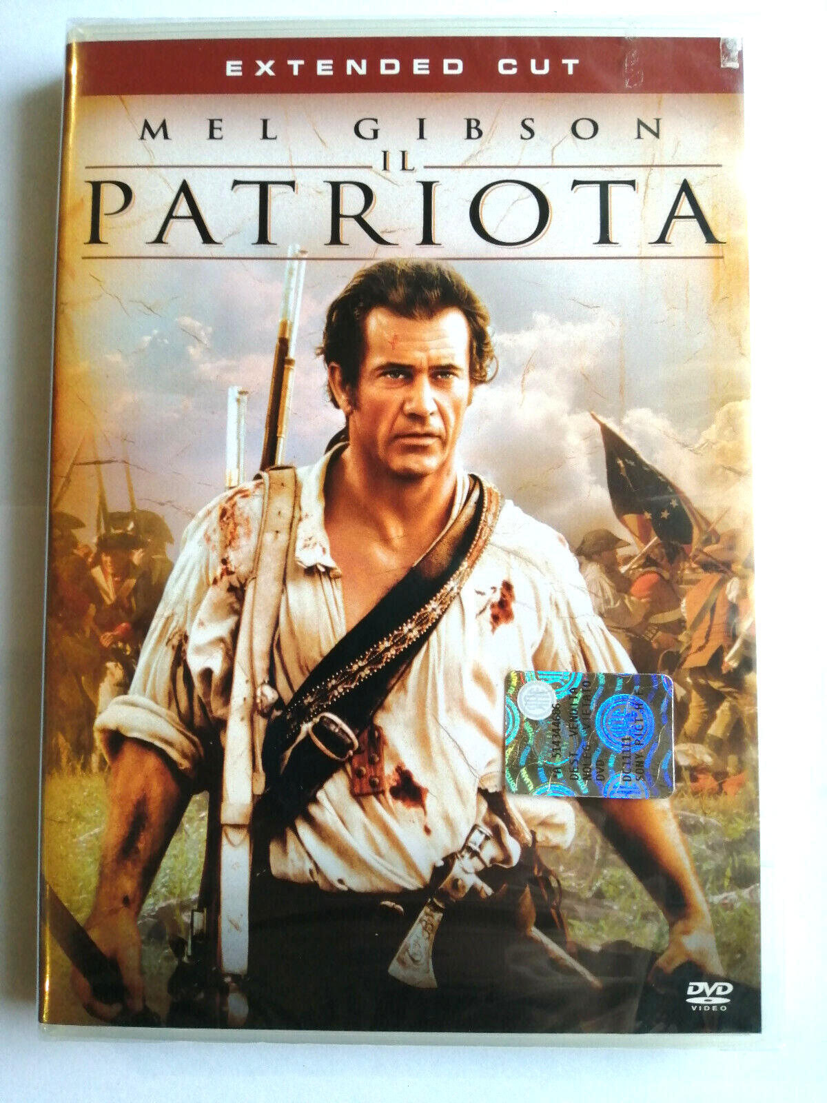 IL PATRIOTA EXTENDED CUT DVD SIGILLATO Mel Gibson EDIZ. VENDITA