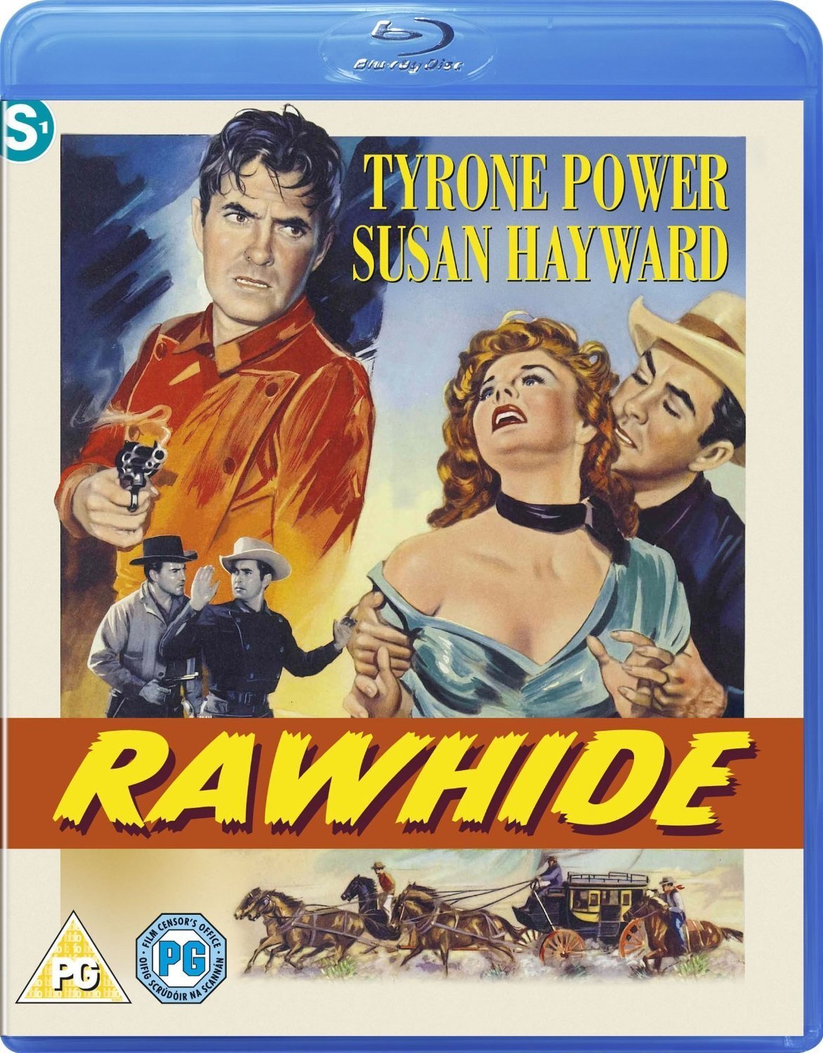 Rawhide (Blu-ray) Tyrone Power Susan Hayward