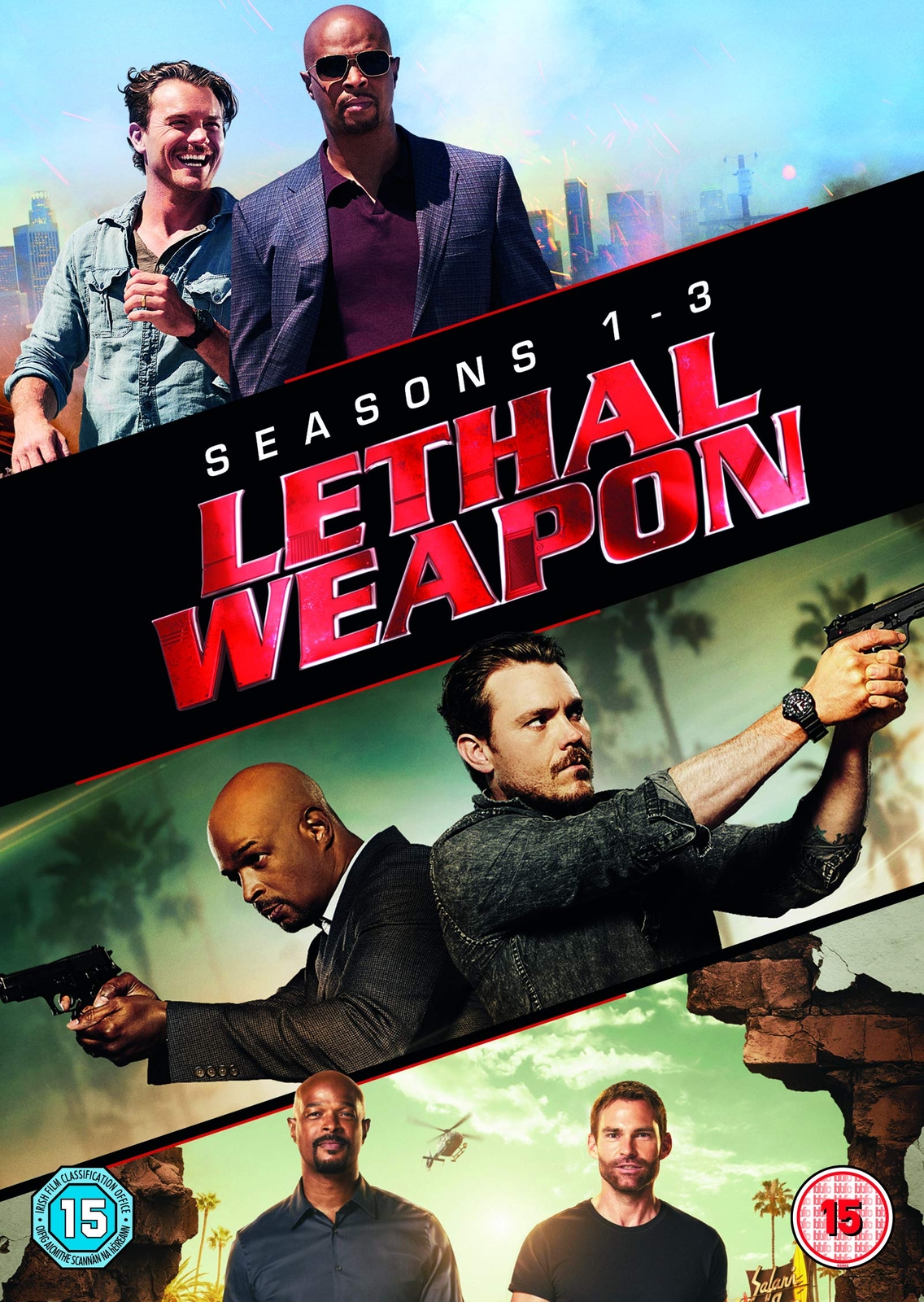 Lethal Weapon:S1-3 (DVD) Various