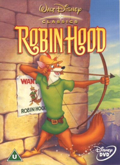 Robin Hood (Disney) (DVD) Brian Bedford Phil Harris Roger Miller Peter Ustinov