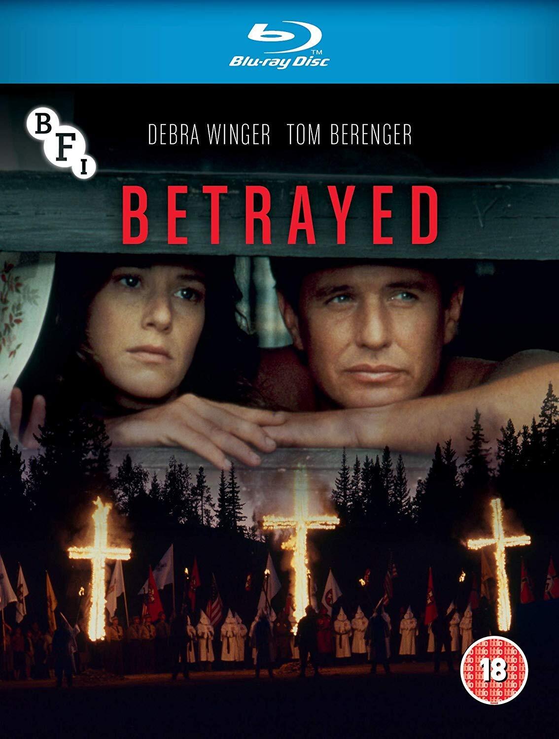 Betrayed (1988) (Blu-ray) Debra Winger Tom Berenger John Heard Betsy Blair