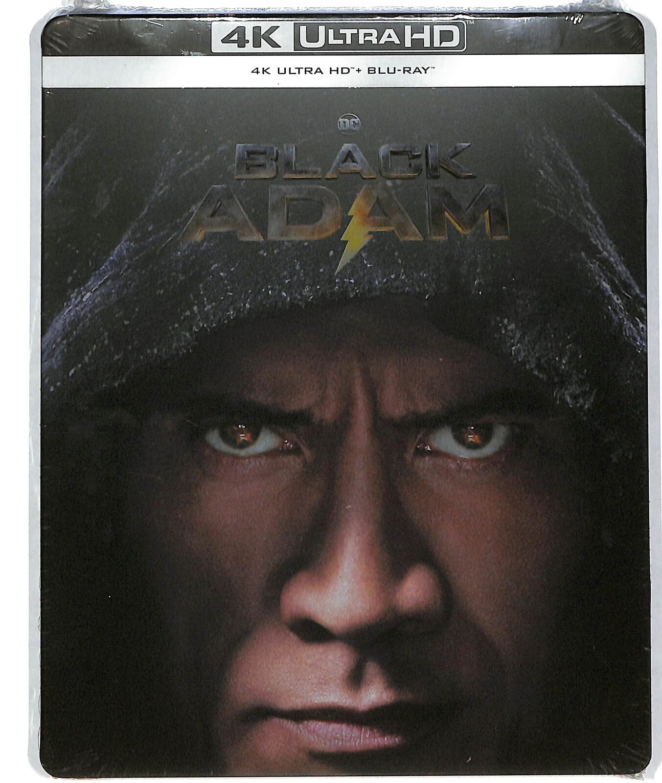 EBOND Black adam STEELBOOK 4K ULTRA HD BLURAY D819611