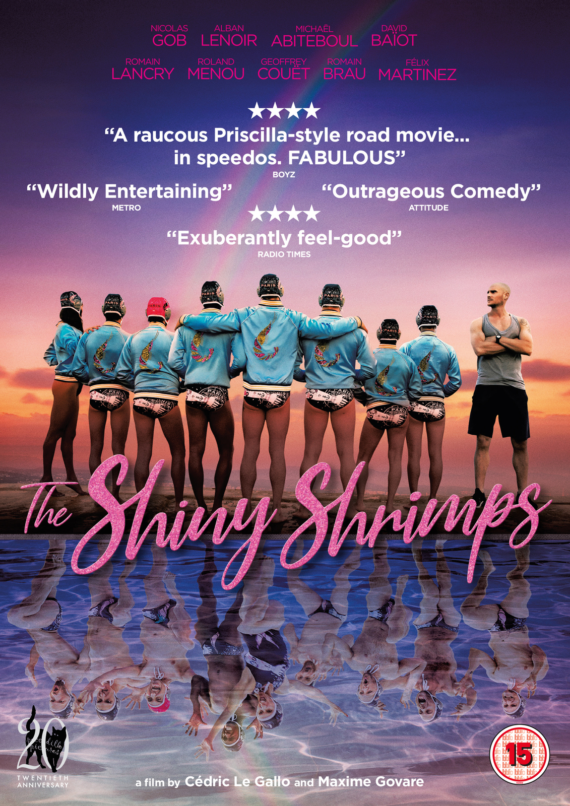The Shiny Shrimps (DVD) Geoffrey Couët Roland Menou Romain Brau Félix Martinez