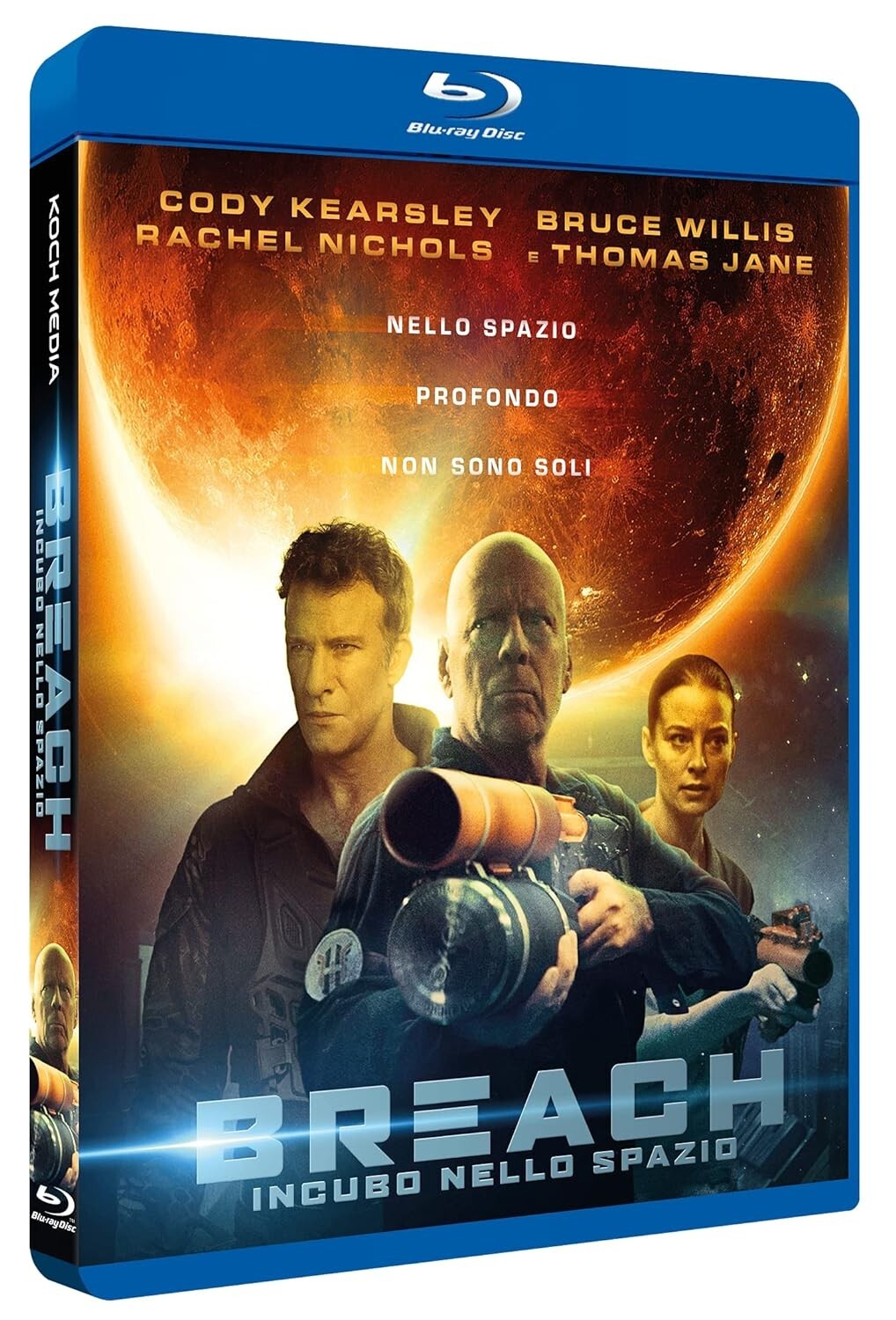 Blu-ray BREACH - INCUBO NELLO SPAZIO con Bruce Willis nuovo sigillato 2020