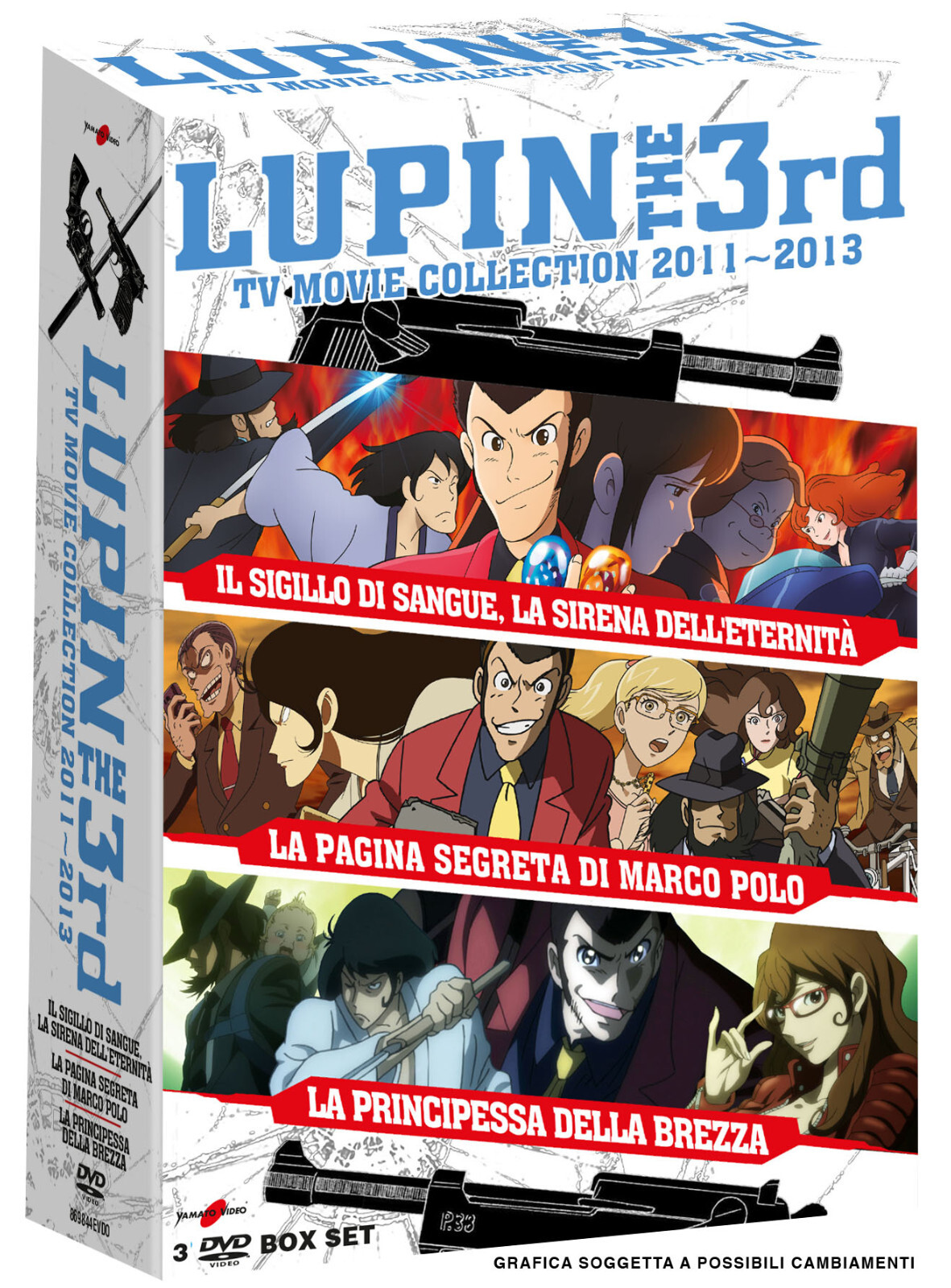 Lupin III - Tv Movie Collection 2011-2013 (3 DVD)