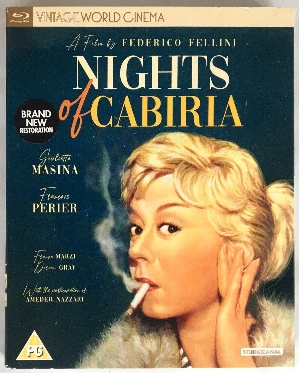 LE NOTTI DI CABIRIA BLU RAY STUDIO CANAL